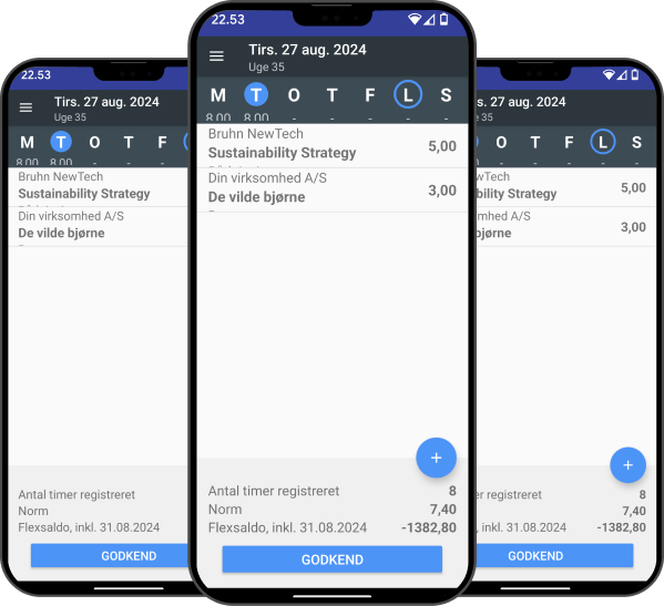 Online presentation and phones 