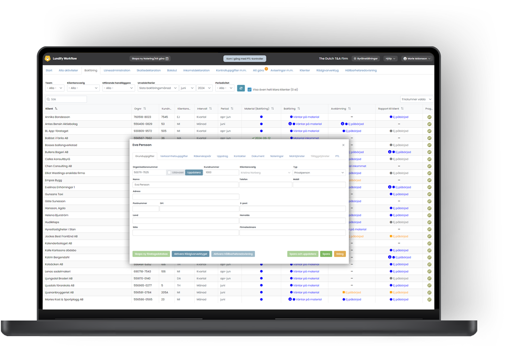 Skatteprogram för byråer