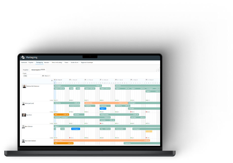 Planlægnings værktøj Online