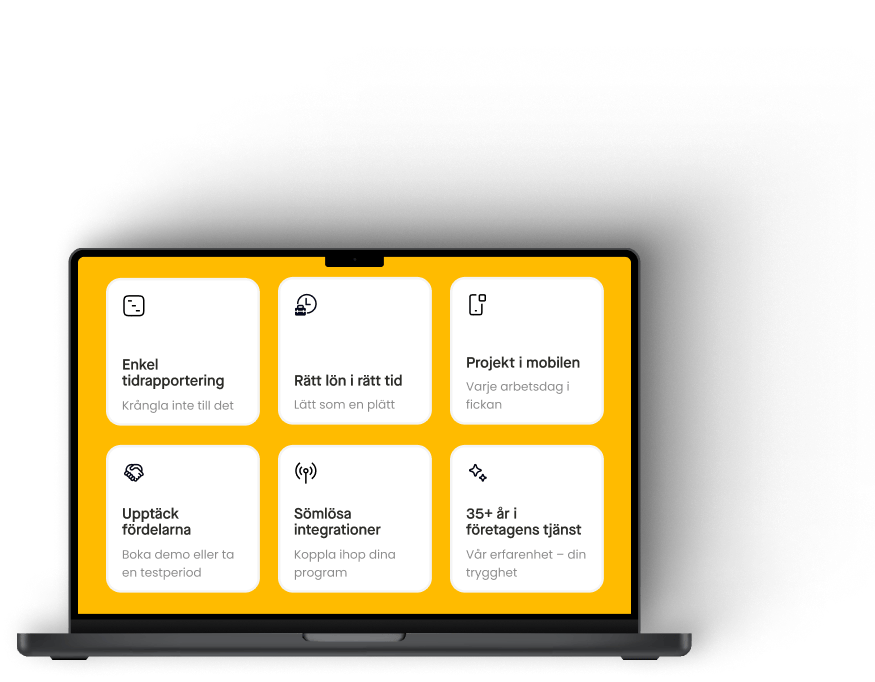 Dashboard Tid & Lön