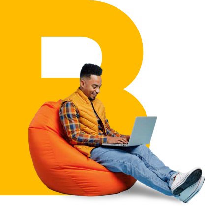 Factuur2king Boekhouden man achter laptop Bjorn Lunden 